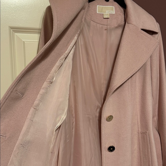Michael Kors Blush Wool Coat - Picture 9 of 9